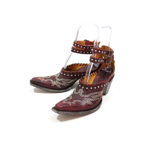 Old Gringo Shoes Old Gringo Evangelina Leather Stud Western Boot Poshmark